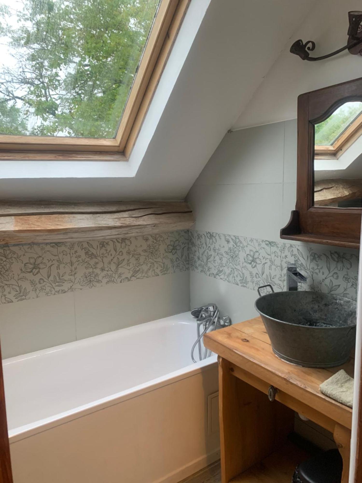 Bed and Breakfast Au Joyeux Lureau Touquin Esterno foto