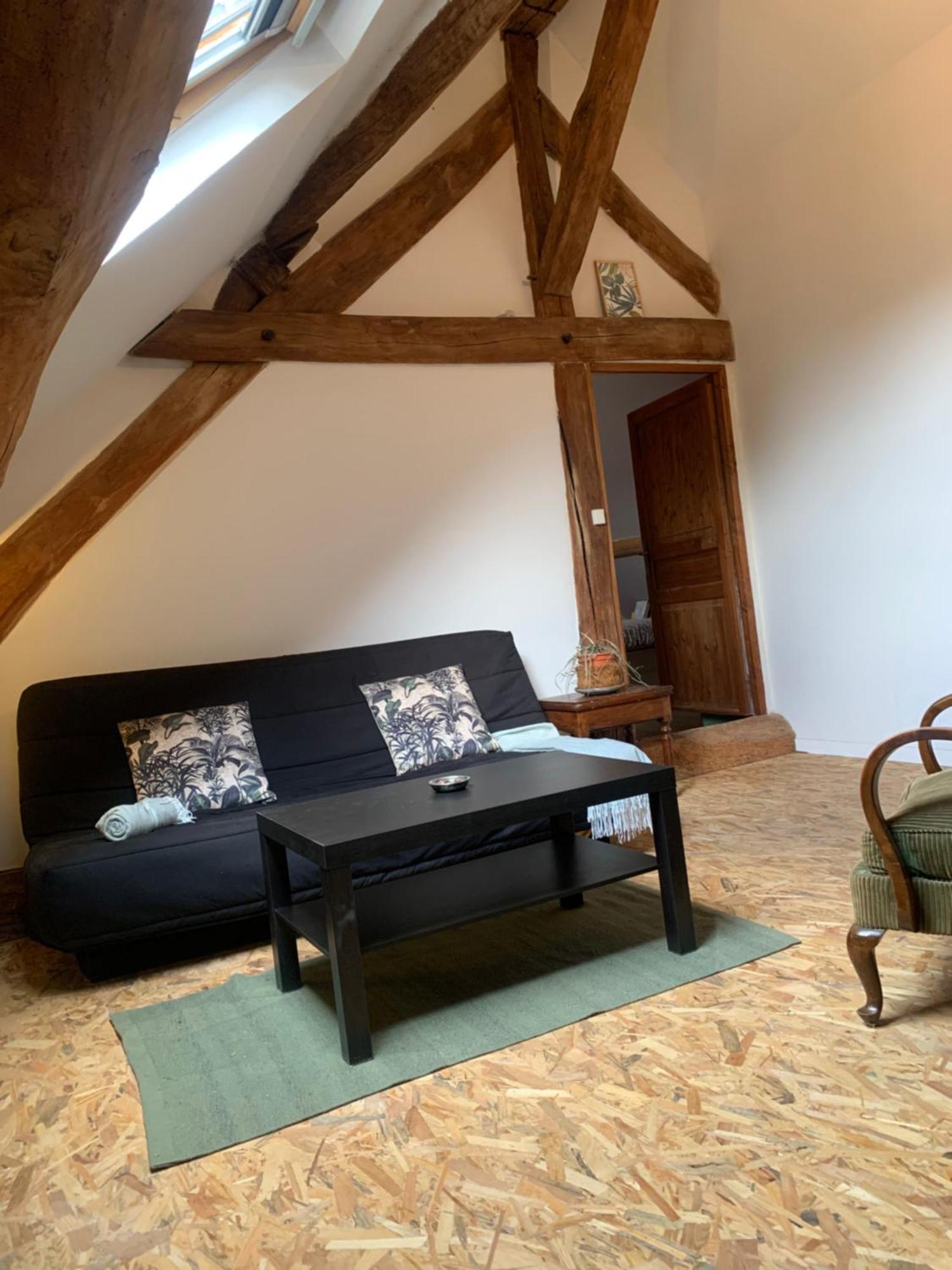 Bed and Breakfast Au Joyeux Lureau Touquin Esterno foto