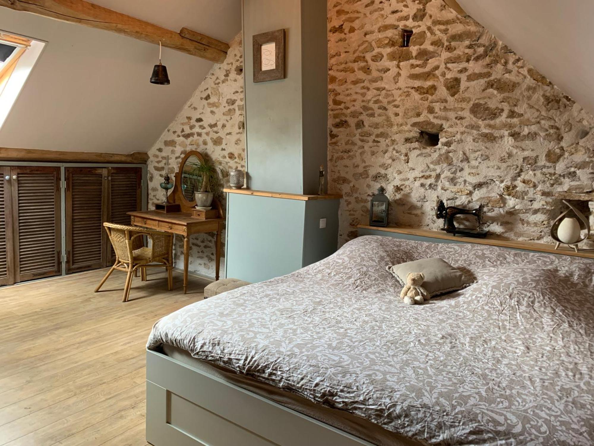 Bed and Breakfast Au Joyeux Lureau Touquin Esterno foto