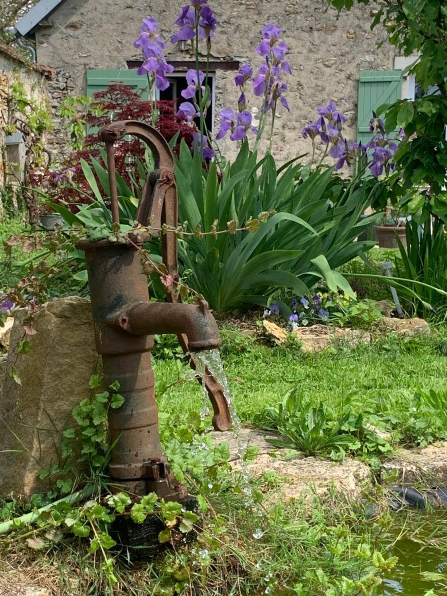 Bed and Breakfast Au Joyeux Lureau Touquin Esterno foto